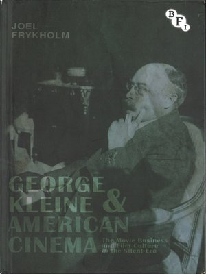 cover image of George Kleine and American Cinema